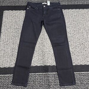 Levi’s 545 Low Rise Skinny Jeans Women’s Size 12 Classic Preppy Denim Dark Wash